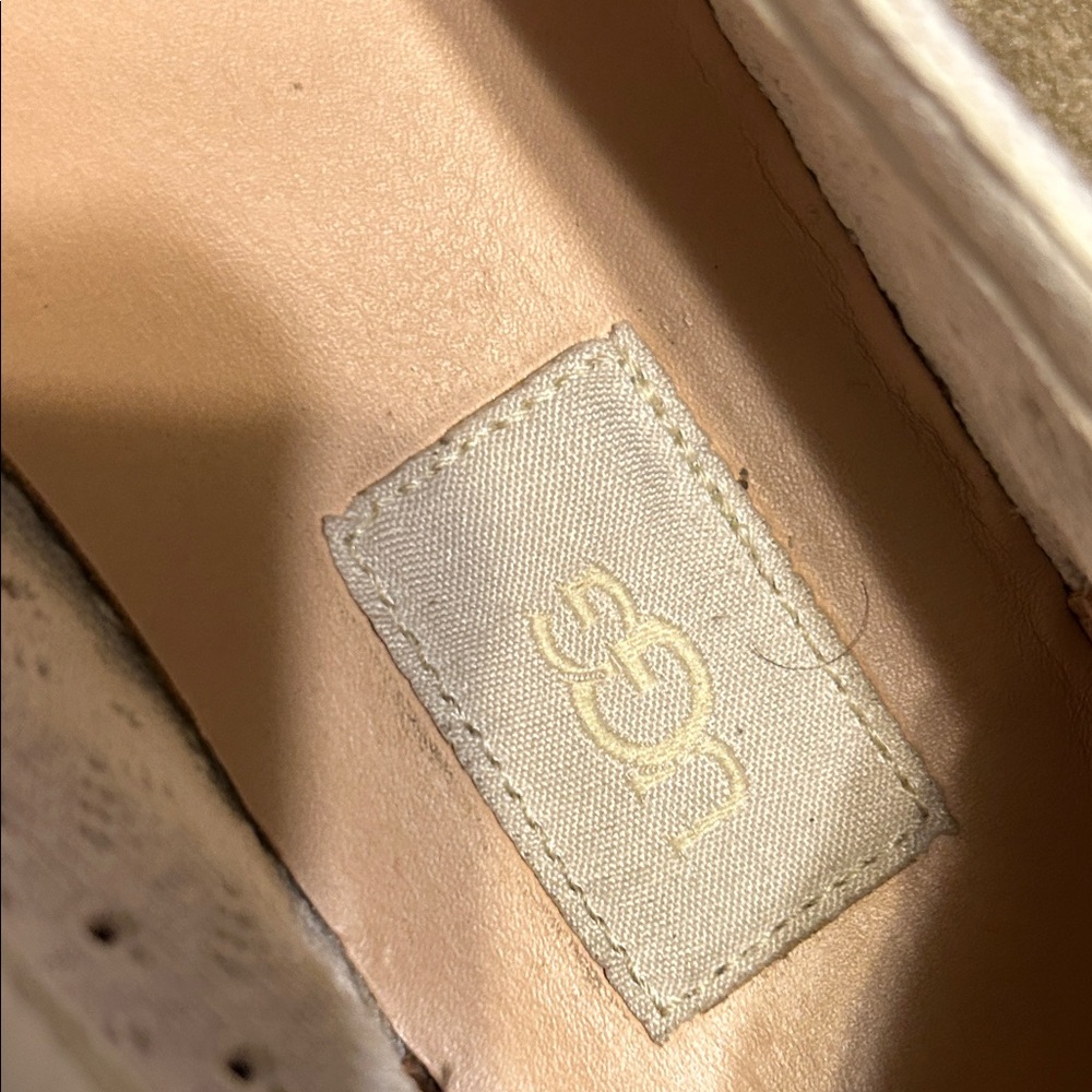UGG Cream Perforated Flats - Picture 10 of 11